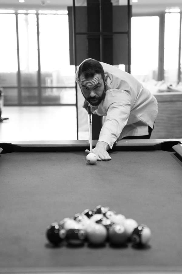 Focus — black and white